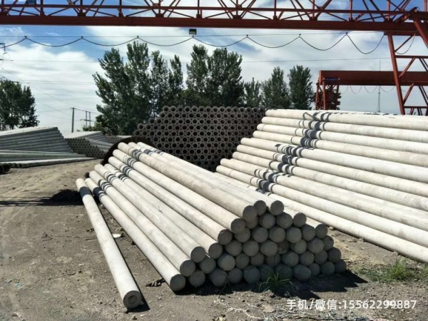 宝应190*10米非预应力水泥电线杆